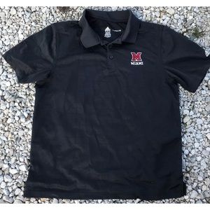 Men’s Adidas ClimaLite Miami Ohio University Polo